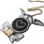 Blackboard Pendant, Necklac..