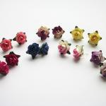 Shabby Chic Flower Earrings